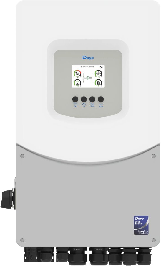 DEYE SUN-8K hybridný 1F menič 8 kW (6. generácia, LV)