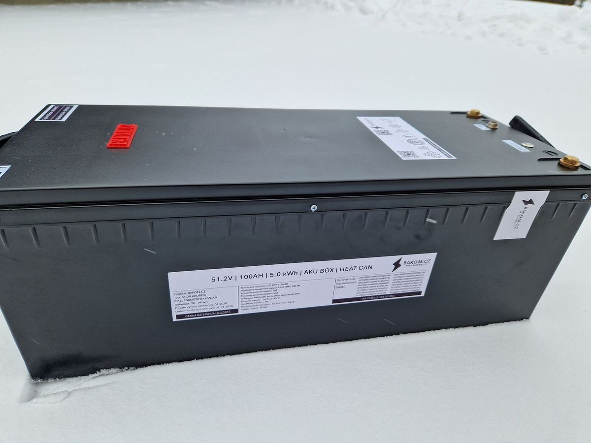 BK5A-HC — AkuBox 51,2 V s vyhrievaním na snehu